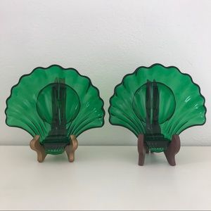 Green Depression Glass Bowls